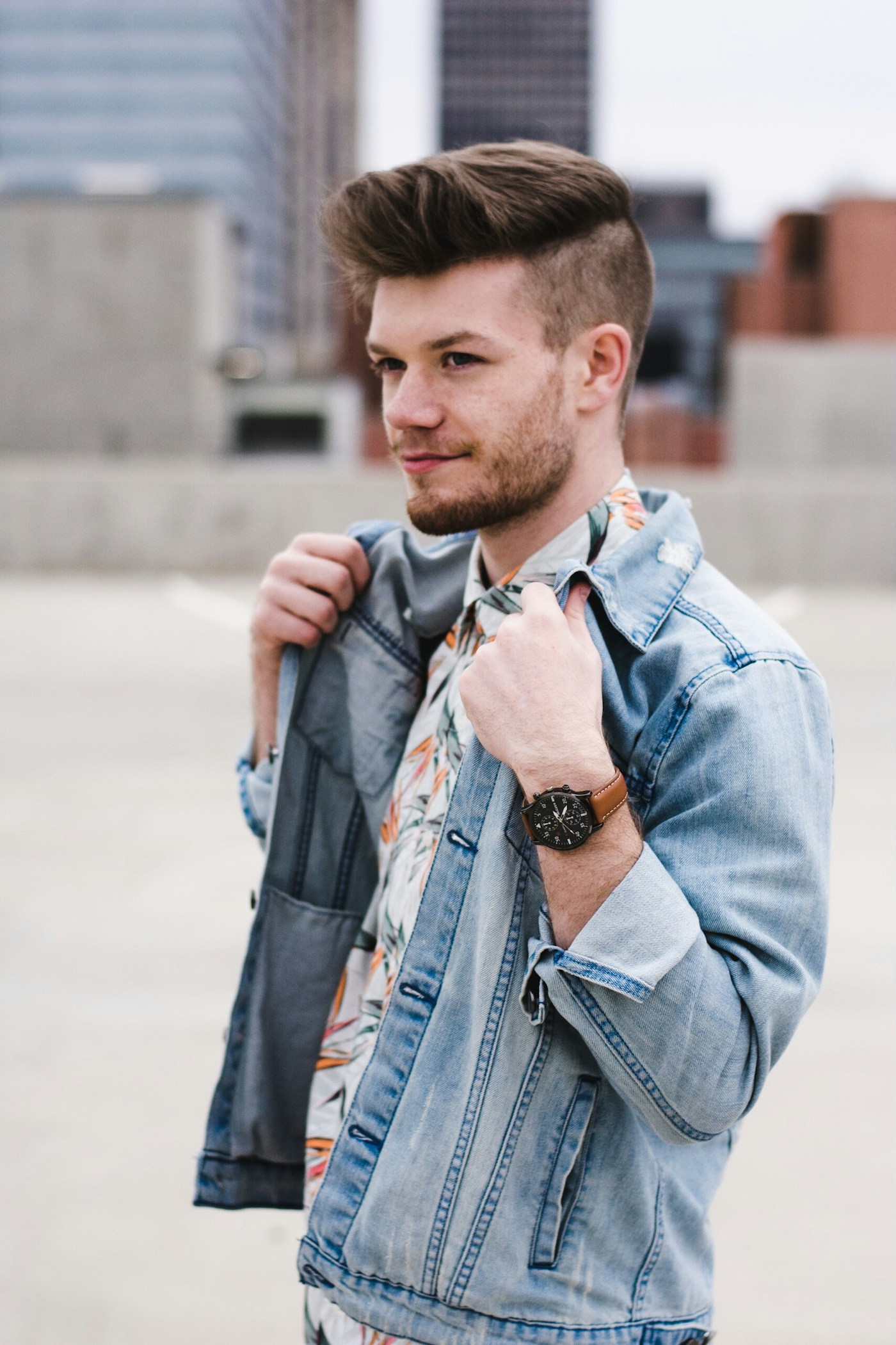 Men's denim layering inspiration